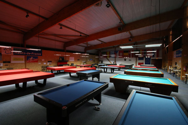 La salle de billard